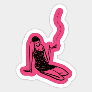 chillin' Sticker